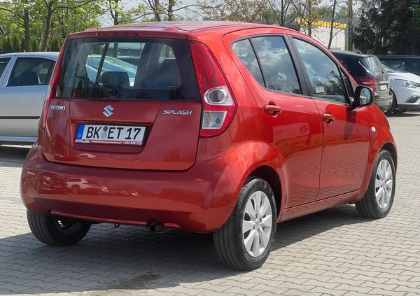 Suzuki Splash cena 15900 przebieg: 150000, rok produkcji 2008 z Pelplin małe 742